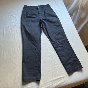Alex Mill navy blue cropped straight leg pants